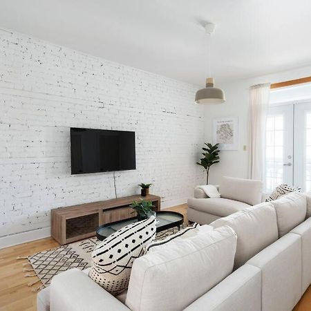 Ferienwohnung Chic Mile-End 3Br Getaway - Free Parking, Sleeps 8 Montréal Exterior foto