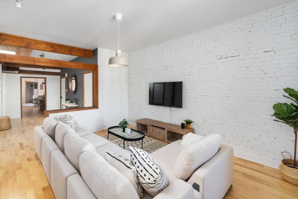 Ferienwohnung Chic Mile-End 3Br Getaway - Free Parking, Sleeps 8 Montréal Exterior foto